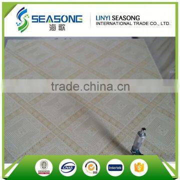 pvc gypsum ceiling tiles 600*600*7mm/8mm