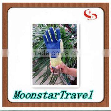 full sizes latex palm coated rubber safety glove