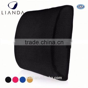 direct factory price office chair lumbar cushion,portable lumbar support cushion,portablet waist foam cushion