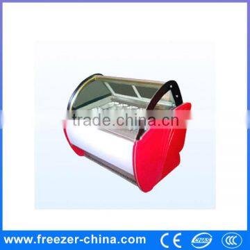sorvete display showcase/icecream display freezer/ice cream display refrigerator