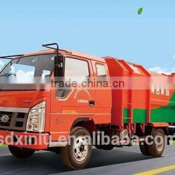 7cbm 4x2 garbage truck from original factory garbage truck