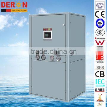 20 - 45KW Commmercial ground geo thermal heat pump air conditioner with hot water for bath and house heating & cooling