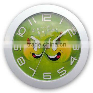 plastic round wall clocks for sale