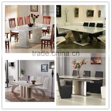 2015 hot selling travertine marble dining table with discount