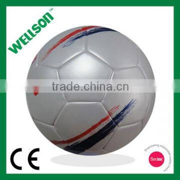 Official size machine stitched match quality TPU football