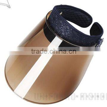 Outdoor Plastic Sun Visor Hat Sun Visors Large Visor Cap photo-2