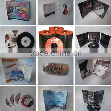 DVD Duplication with printing and packaging
