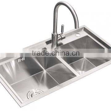 China Made Modern Stainless Steel 1.2mm Kitchen Sink