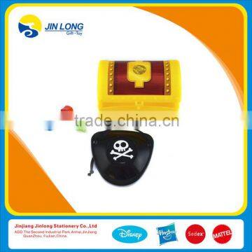 Pirate set toy for kids with gem eyepatch chests toy