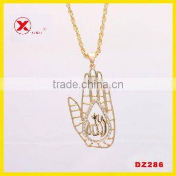 Muslim jewelry pendent crocifissi designs costume jewelry from china