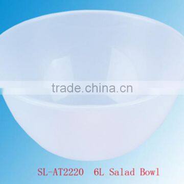 Multi-functional plastic bowl tableware xiancai basins with thick fruit salad bowl dish plate of kitchen utensils