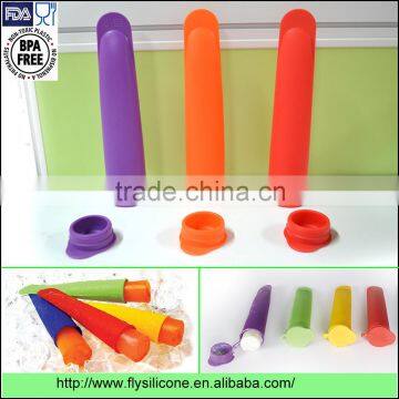 Promotional Gift Quick-freeze Kids Best Love Snack Silicone Popsicle Mold photo-2