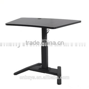 Ergonomic single leg electric adjustable office/computer desk table stand