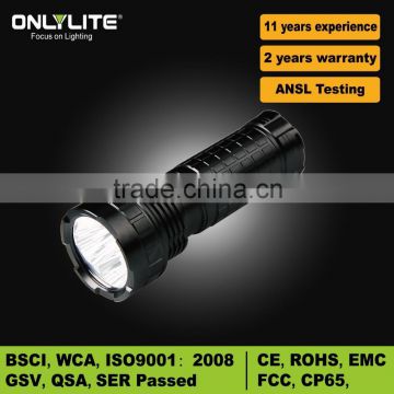 1400LM rechargeable powerful led torch flashlight running 18650 Li-ion battery