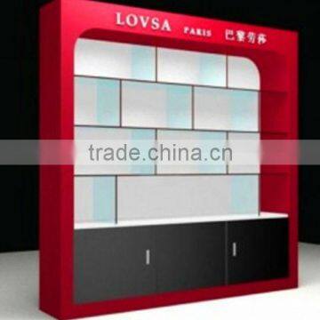 spray painting wood rack cosmetic packing