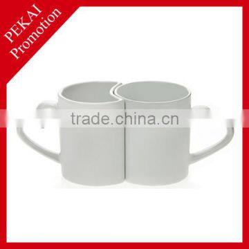 High Quality 14oz white ceramic mug