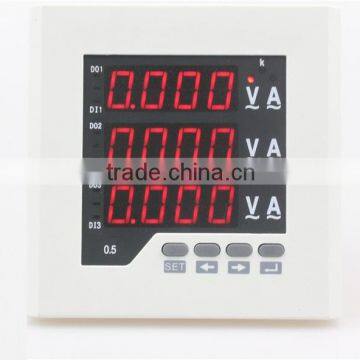 3UI23 Frame Size 120*120 Low Price Three Phase AC LED Digital Combination Meter, for Distribution Box photo-5