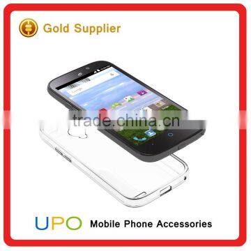 [UPO] Smart Transparent TPU Bumper Acrylic Plastic Hard Back Cover Phone Case for ZTE Allstar LTE Z819 photo-4