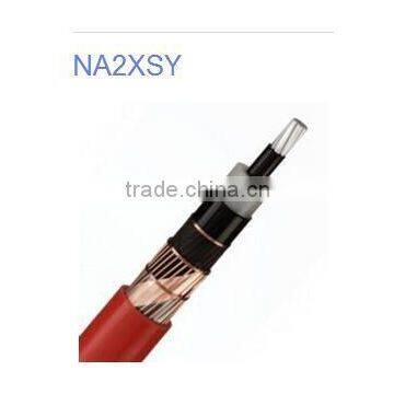 Single-core XLPE - insulated with PVC sheath NA2XSY cable