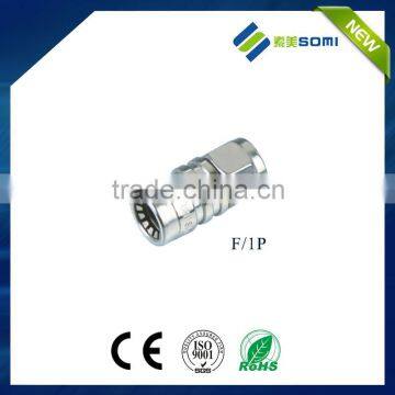 RG6 coaxial cable use compression type f male connector