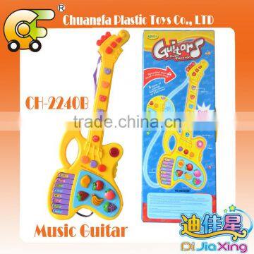 Musical Instrument Guitar Toys Cartoon Intelligence Guitar With Light photo-2