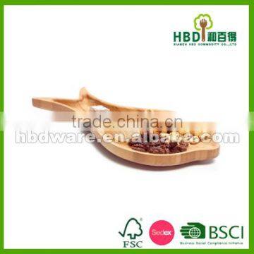 whole|sale hotselling bamboo wood food serving dish tray