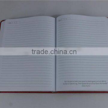 Promotional Custom Hardcover Notebook Diary Journal Stationary photo-3