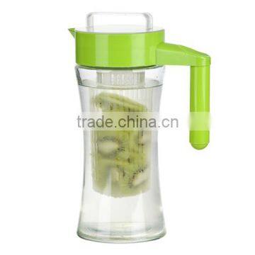 SINOGLASS 1 pc 1000ml with fruit infuser glass pitcher