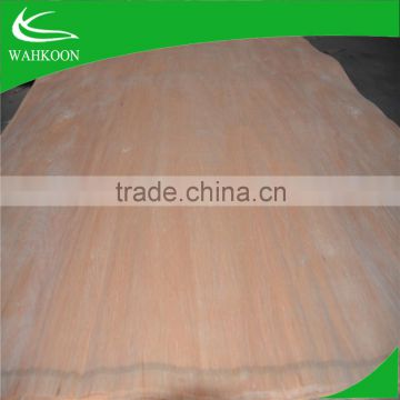 Hot sale in India 4*8ft mahogany face veneer sheet for plywood