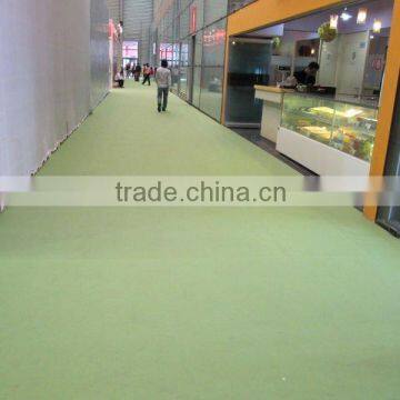 Best Price 100% Polyester Needle Punched Nonwoven Plain Surface Exhibition Carpet photo-2