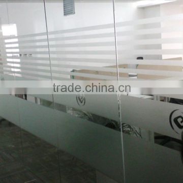 4-12mm Decorative glass etching designs for office partitions