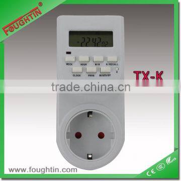German/European Weekly Countdown timer Electronic Digital Timer