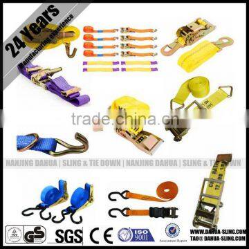 ratchet strap factory EN 12195 CE GS TUV ISO