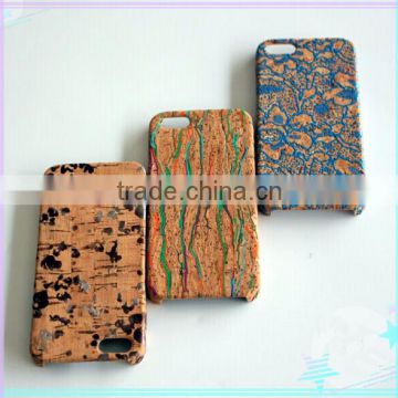 2014 Highest Quality TPU Mobile Phone Case for iPhone 6 Cork Leather Case