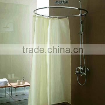chrome color brass shower with curtain for bathroom 08/C8437-005