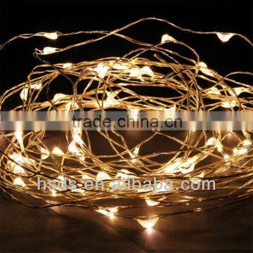 2014 new Led mini battery operated led copper string lights