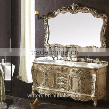 Gold Bathroom Vanities and Royal Bathroom Vanity With Mirror WTS202 photo-4