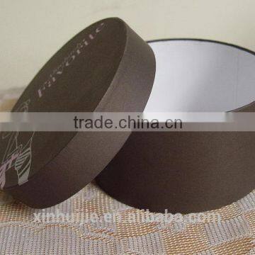 paper material hand-made packaging round box