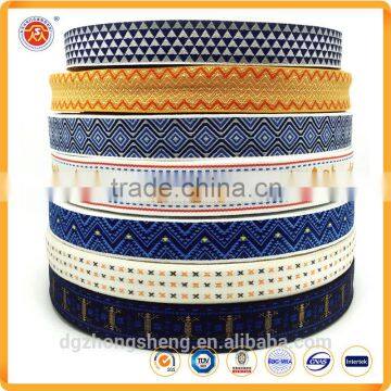 promotional printing jacquard elastic webbings