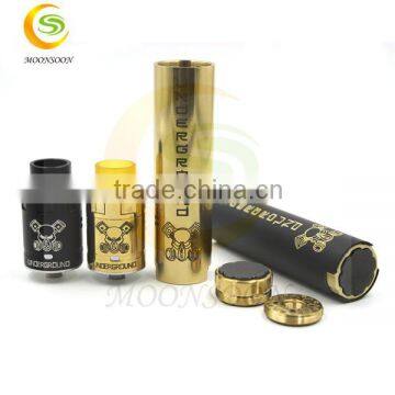 Promotional price underground atomizer, underground mech mod kit in good quality