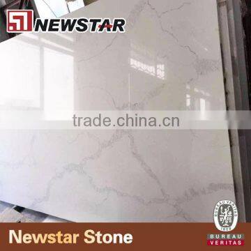 Newstar white calcutta quartz stone