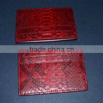 Python Business Card Holder Genuine Leather Business Card Holder photo-4