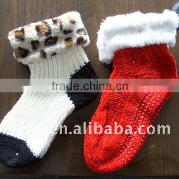 Ladies floor socks