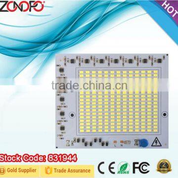 30w 50w 100w 150w driver and LED together 110v 220v input voltage constant current dimmable square outdoor flood light ac led