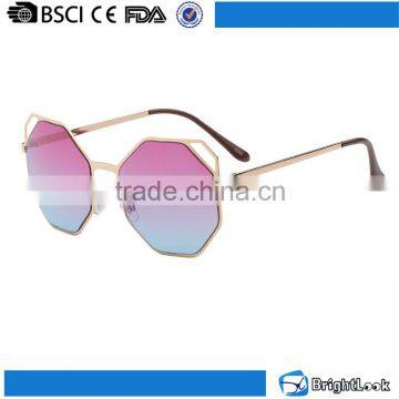 Polygonous style vintage fashion cat.3 polarized sunglasses for women