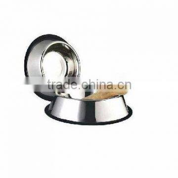 stainless steel pet feeder bowl