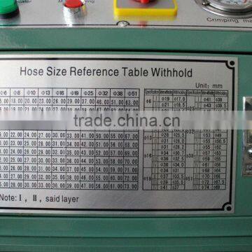 1/8" 2" Thin Hydraulic Ferrule Fittings Crimping Machine photo-5