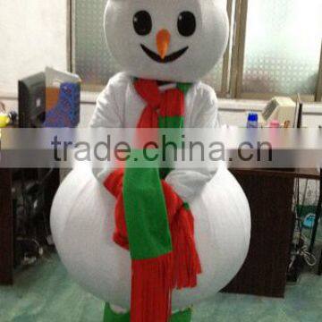 Hola Adult Bumble Snowman Costume/mascot Costume/costume photo-2