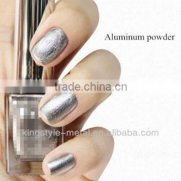 Flash aluminum powder for nail polish