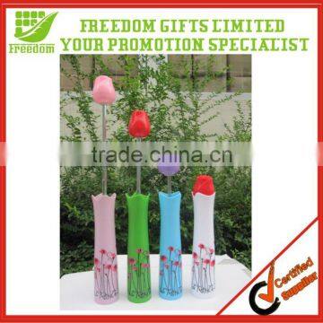 Plastic Promotion Customized Rose Bottle Umbrella